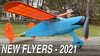 New Free-Flight Model Airplanes for 2021 - Wawayanda Fleet