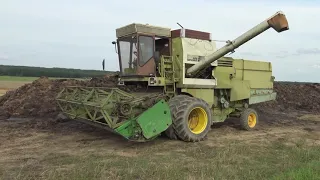 FORTSCHRITT MDW E - 514 ŽNĚ, PŠENICE U SOUKROMNÍKA TATRA 815 + ZETOR.