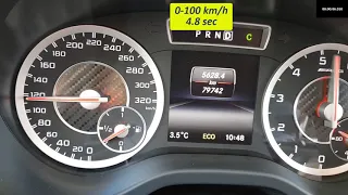 Mercedes A45 AMG Acceleration 0-200 km/h