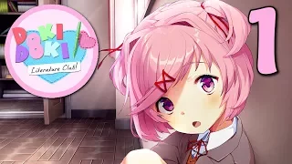 Doki Doki Literature Club! - The BestPureMoe Dating Sim EVER (ALL ROUTES) Manly Let's Play [ 1 ]