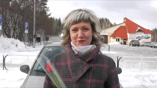 ГИБДД поздравляем женщин-водителей с 8 марта!