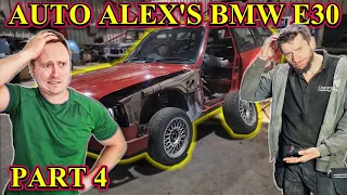 This May Have Been A Mistake! Auto Alex's BMW E30 Gets Chopped Up! - Lots Of Rust - Part 4