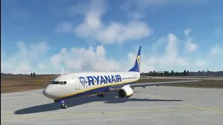 PMDG 737-800 London Stansted (EGSS) To La Rochelle (LFBH) Full Flight