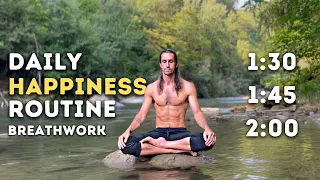 Guided Daily Breathwork Routine To Help Smile And Feel Joy I 3 Rounds