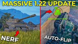 1.22 - Auto-Flip, Buffs/Nerfs, British Wheeled Meds | World of Tanks 1.22 Update