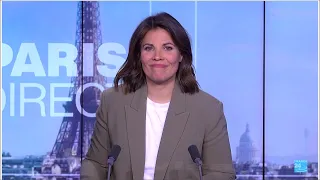 Elisabeth Allain présente Paris Direct le 23 avril 2024 sur France 24