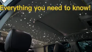 ULTIMATE DIY STARLIGHT HEADLINER GUIDE!