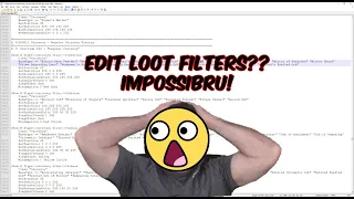 Path of Exile: Editing Your Own Loot Filter (Text-Based)