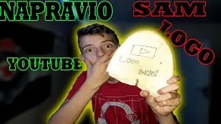 PRAVIMO YOUTUBE LOGO OD DRVETA