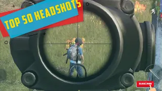 Top 50 Perfect Timing Sniper Headshots in PUBG Mobile| 101%Impossible /#6