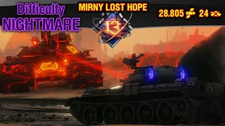 World of Tanks || Mirny Lost Hope 2023 - Difficulty: NIGHTMARE