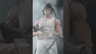 🪖HIYA TOYS First Blood Super Series JOHN RAMBO Action Figure🏹