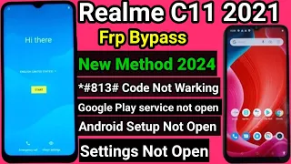 Realmi C11 2021 Frp Bypass | New Method 2024 | Realme Rmx3231 Frp Bypass