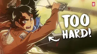 The Attack on Titan Anime Art Style IS TOO HARD!