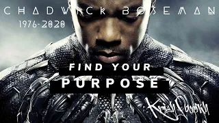 CHADWICK BOSEMAN MOTIVATIONAL SPEECH (TRIBUTE) - Find Your Purpose