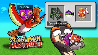 Manhunt PIXELMON Randomizer! (Speedrunner vs Hunter)