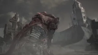 Dark Souls 3: Slave Knight Gael vs Great Club (NO DAMAGE)