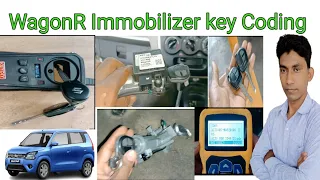 WagonR Immobilizer Key Coding New Key Program Lock Set Replace