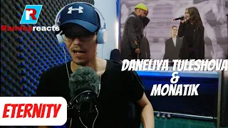 Daneliya Tuleshova & Monatik & Voice of Peace - Eternity At Almaty | REACTION