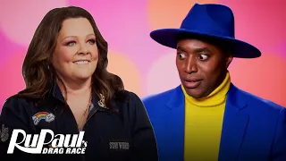 Melissa McCarthy Visits The Queens During Rehearsals 🥰 RuPaul’s Drag Race