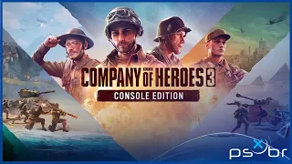 Company of Heroes 3 (PS5) - Gameplay - Primeiros 41 Minutos - Legendado PT-BR