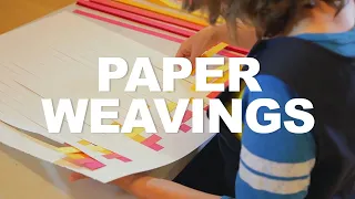 Create paper weavings. | Michelle Grabner | The Art Assignment