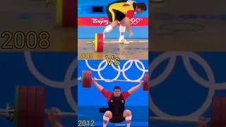 Matthias Steiner 2008 vs 2012 #shorts