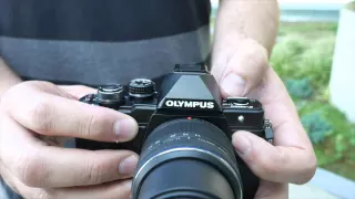 Olympus E-M10 II design and handling overview