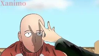 Saitama vs Tatsumaki one punch man chapter 179 - fan animation