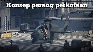 Konsep baru perang perkotaan Helikopter Invictus