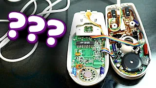 Exploring a Weird 90's Mouse with a Built In Telephone - the Curtis Tele-Mouse