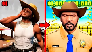ME CONVIERTO en EL MEJOR SHERIFF de GTA 5
