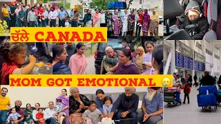 Last day in India | Goodbyes are always hard😔 *Emotional vlog*  Going to canada 🇨🇦