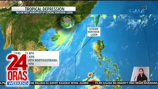 Easterlies, patuloy na magpapaulan sa Metro Manila at iba pang bahagi ng bansa;... | 24 Oras Weekend