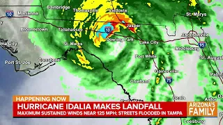 LIVE: Hurricane Idalia makes landfall on Florida coast