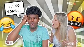 I'VE NEVER SEEN MY GIRLFRIEND THIS MAD! *EPIC REACTION* | Tricia & Kam