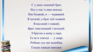 Українська мова 3 клас  Прикметники синоніми, прикметники антоніми