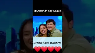 ANG SWEET DITO NI KATHRYN BERNARDO AT ALDEN RICHARDS ! #kathden