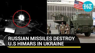 Putin's forces destroy two American HIMARS with missiles in Donbass battle zone of Ukraine