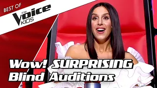 TOP 10 | SURPRISING BLIND AUDITIONS in The Voice Kids PART 2