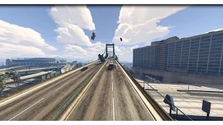 GTA 5 - Grand Theft Auto 5 -  Heavy Bus Mod - Super Bus Extreme Crash compilation 2