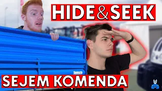 SKOČU V TROSILEC ZA GNOJ?! | Komenda Hide&Seek Challenge z  @GERMAYT