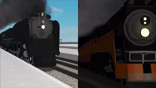 CHASING PACIFIC TRAINS 844/4449 (ROBLOX Rails Unlimited)