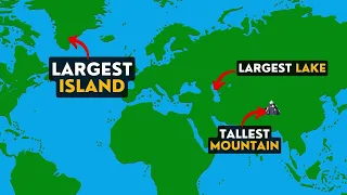 The Largest, Longest & Tallest Geographical Structure From Each Continent