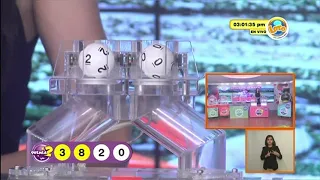 Sorteo LOTO 3:00 p.m. 28 de julio del 2021