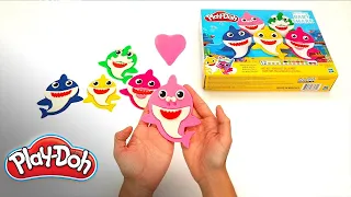 Pinkfong Baby Shark Unboxing 🦈Make Your Shark Family | Play-Doh: Creative Ideas for Kids