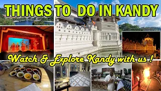 Places to visit in Kandy Srilanka | Srilanka Travel Guide Temple of Tooth Relic | Gem Museum Visit