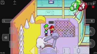 Mario e Luigi superstar saga episodio 2 : il tartaplano sta per schiantarsi