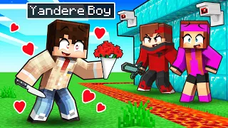 YANDERE BOY vs Base Ultra Sécurisée sur Minecraft !