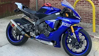 2017 Yamaha YZF-R1 Walk around + Start up